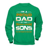 I'm Proud Dad Of Two Freaking Awesome Sons T-Shirt & Hoodie | Teecentury.com