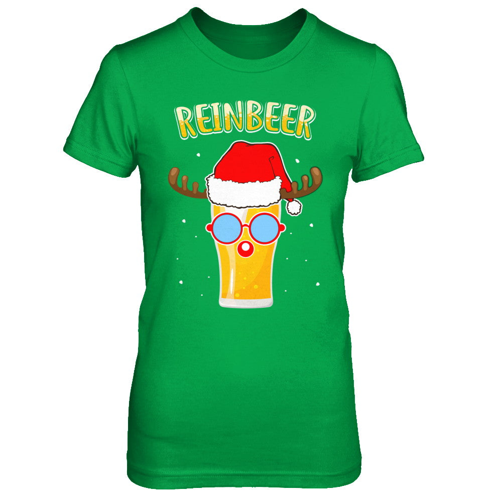 Funny Christmas Gift Beer Reindeer Lovers Reinbeer T-Shirt & Sweatshirt | Teecentury.com