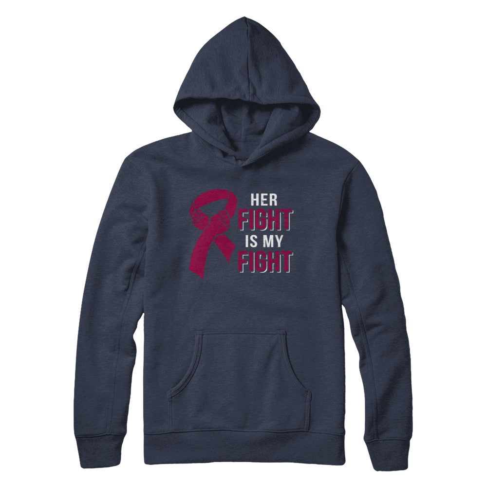 Her Fight Is My Fight Multiple Myeloma Awareness T-Shirt & Hoodie | Teecentury.com