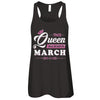 This Queen Was Born In March T-Shirt & Tank Top | Teecentury.com