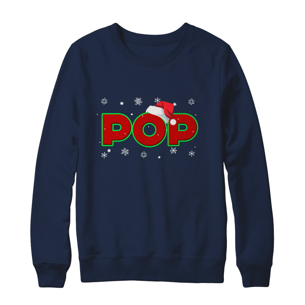 Pop Christmas Santa Ugly Sweater Gift T-Shirt & Sweatshirt | Teecentury.com