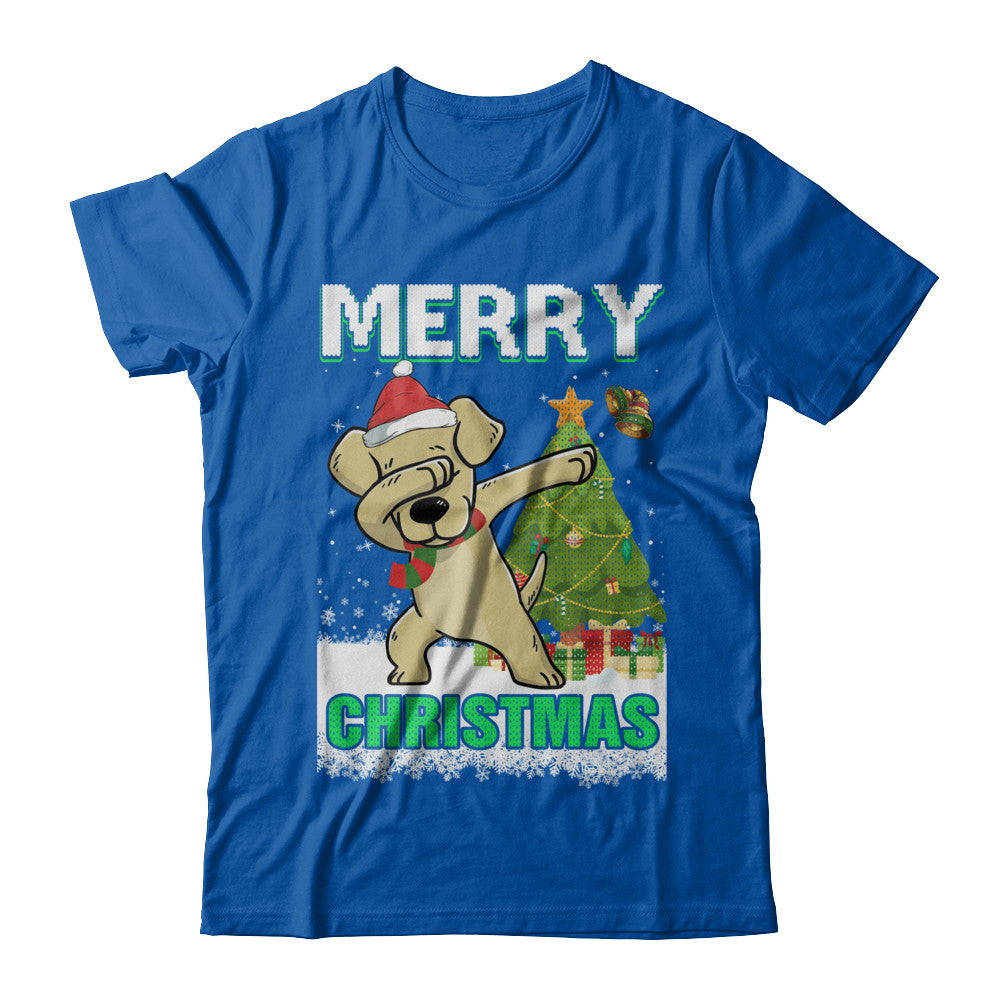 Cute Labrador Claus Merry Christmas Ugly Sweater T-Shirt & Sweatshirt | Teecentury.com