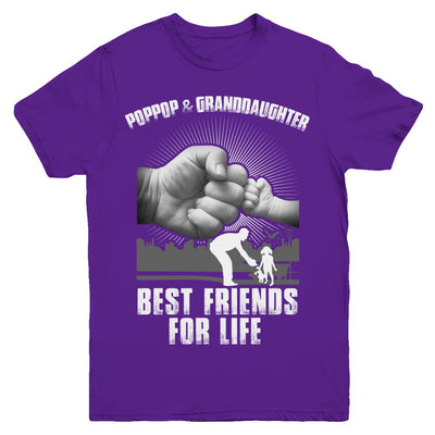 Poppop And Granddaughter Best Friends For Life Youth Youth Shirt | Teecentury.com