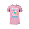 Inspirational Ovarian Cancer Awareness Unicorn Support Youth Youth Shirt | Teecentury.com