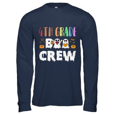 Cute Boo Crew 4th Grade Teacher Halloween T-Shirt & Hoodie | Teecentury.com