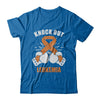 Boxing knock out Leukemia Awareness Support T-Shirt & Hoodie | Teecentury.com