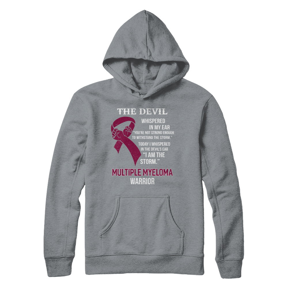 I Am The Storm Support Multiple Myeloma Awareness Warrior Gift T-Shirt & Hoodie | Teecentury.com