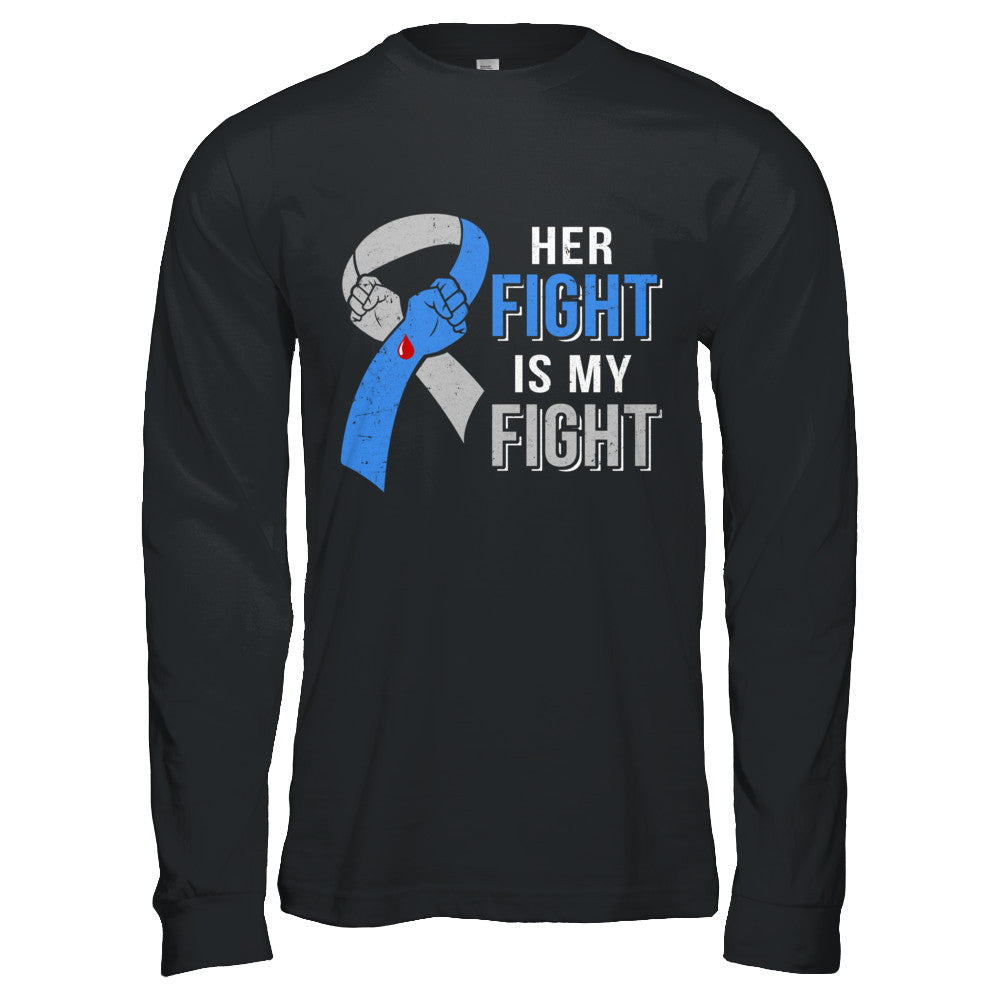 Her Fight Is My Fight Diabetes Awareness T-Shirt & Hoodie | Teecentury.com