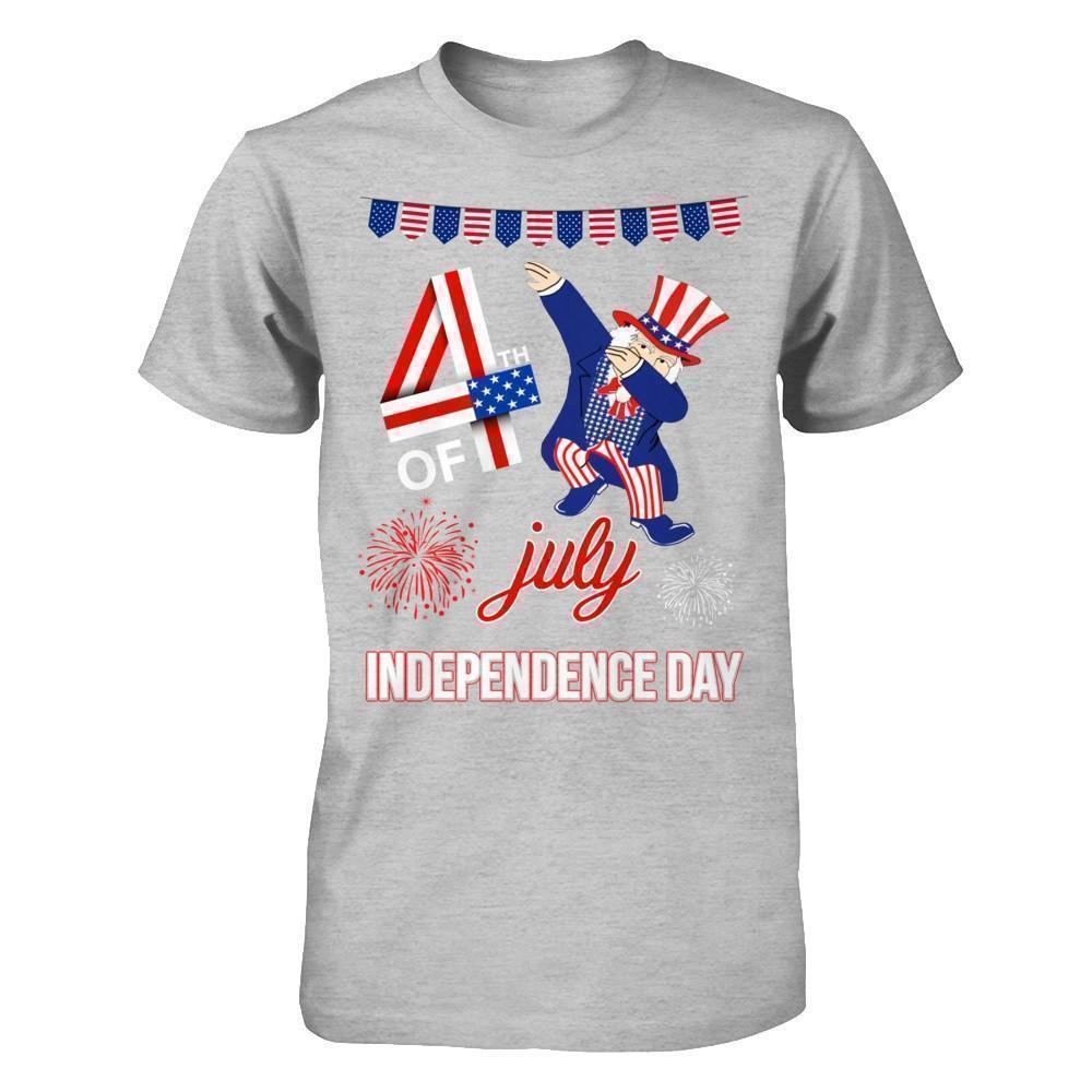 Funny Dabbing Uncle Independence Day 4Th Of July T-Shirt & Hoodie | Teecentury.com