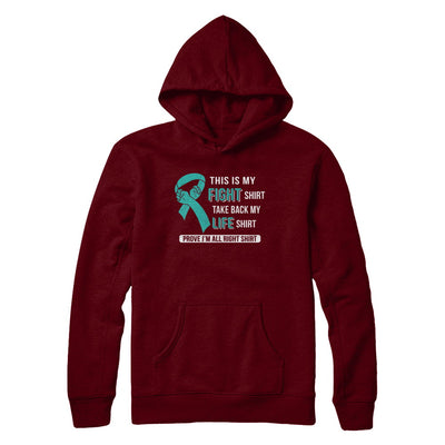 This Is My Fight Ovarian Cancer Awareness T-Shirt & Hoodie | Teecentury.com