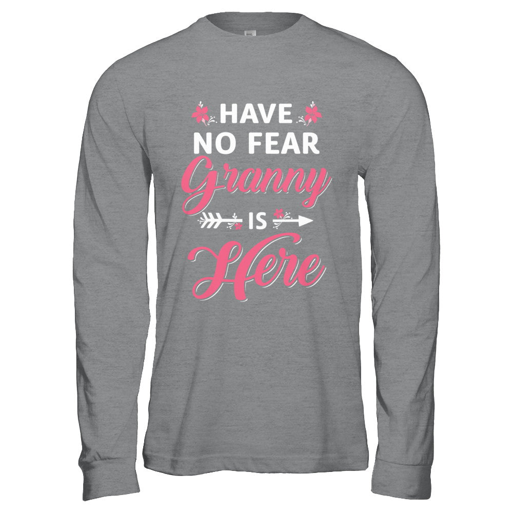 Have No Fear Granny Is Here Mother's Day Gift T-Shirt & Hoodie | Teecentury.com