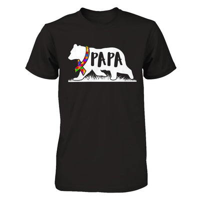 Autism Awareness Papa Bear T-Shirt & Hoodie | Teecentury.com