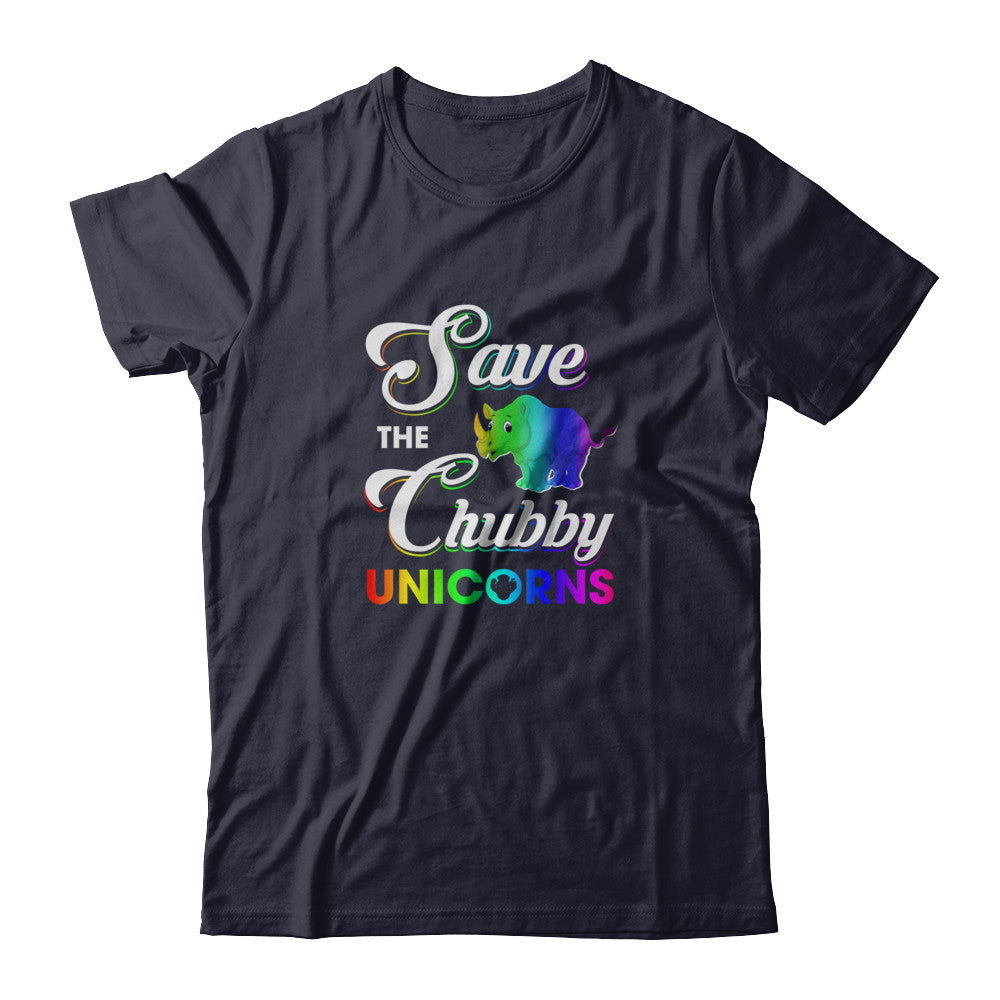 Save The Chubby Unicorns Rhino T-Shirt & Tank Top | Teecentury.com