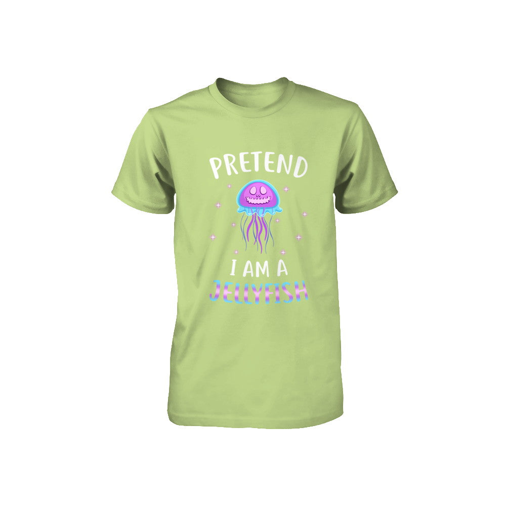 Pretend I'm A Jellyfish Costume Happy Halloween Party Youth Youth Shirt | Teecentury.com
