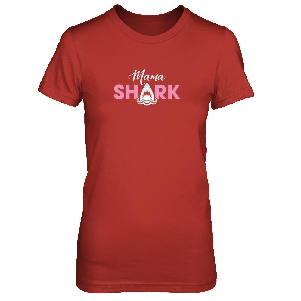 Mama Shark Lovers Best Mom T-Shirt & Tank Top | Teecentury.com