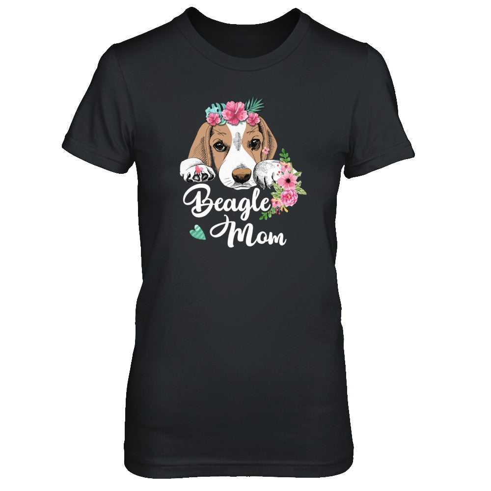 Beagle Mom Funny Dog Mom Gift Idea T-Shirt & Tank Top | Teecentury.com