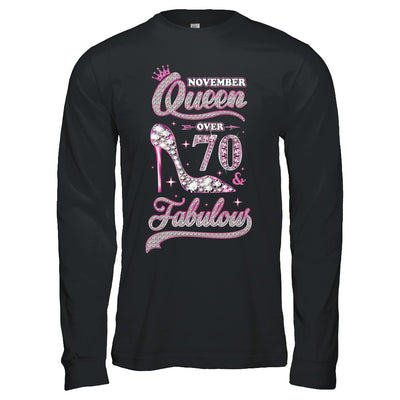 November Queen 70 And Fabulous 1952 70th Years Old Birthday T-Shirt & Hoodie | Teecentury.com
