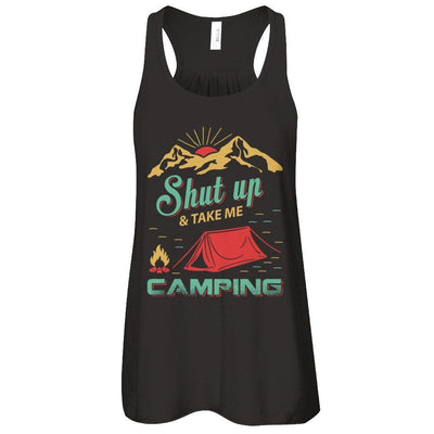 Shut Up And Take Me Camping T-Shirt & Tank Top | Teecentury.com