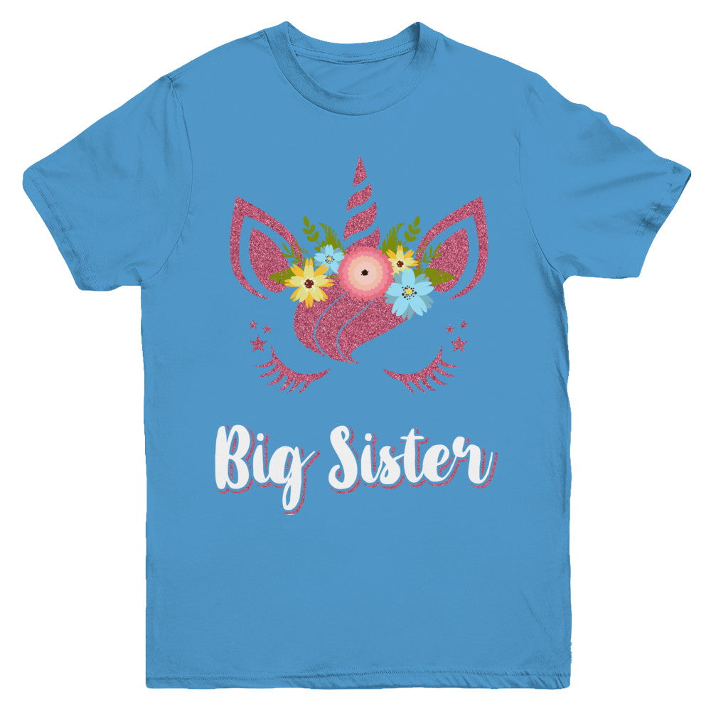 Unicorn Big Sister I'm Going To Be A Big Sister Youth Youth Shirt | Teecentury.com