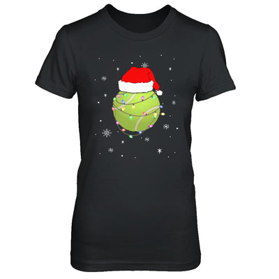 Santa Hat Tennis Christmas Gifts T-Shirt & Sweatshirt | Teecentury.com