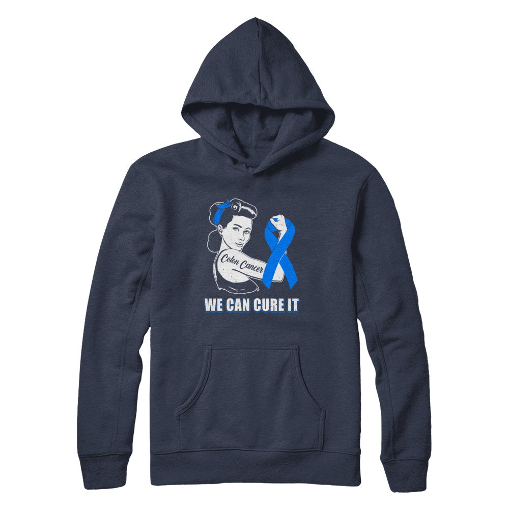 Colon Cancer Awareness Survivor We Can Cure It T-Shirt & Hoodie | Teecentury.com