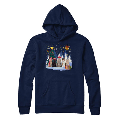 Cute Cats Claus Christmas T-Shirt & Sweatshirt | Teecentury.com