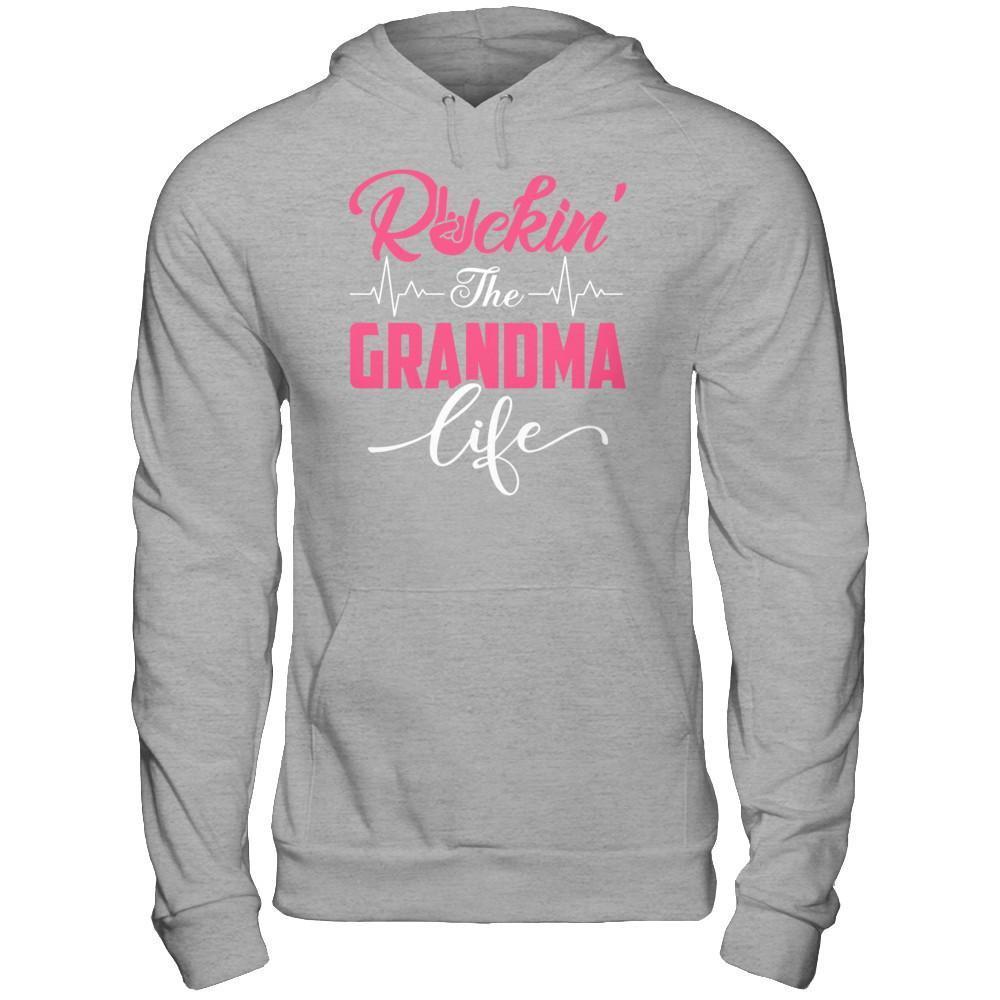 Rockin' The Grandma Life T-Shirt & Hoodie | Teecentury.com