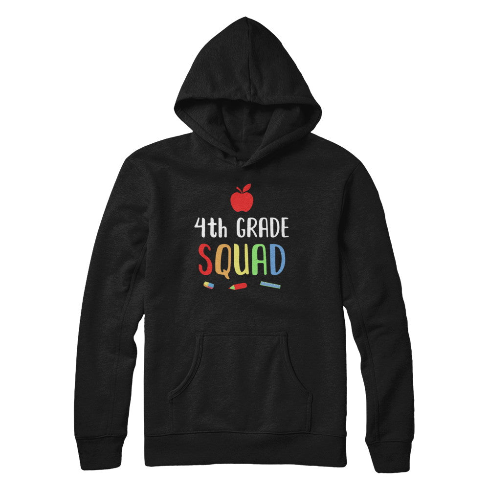 4th Grade Squad Back To School Teacher Fourth Grade T-Shirt & Hoodie | Teecentury.com