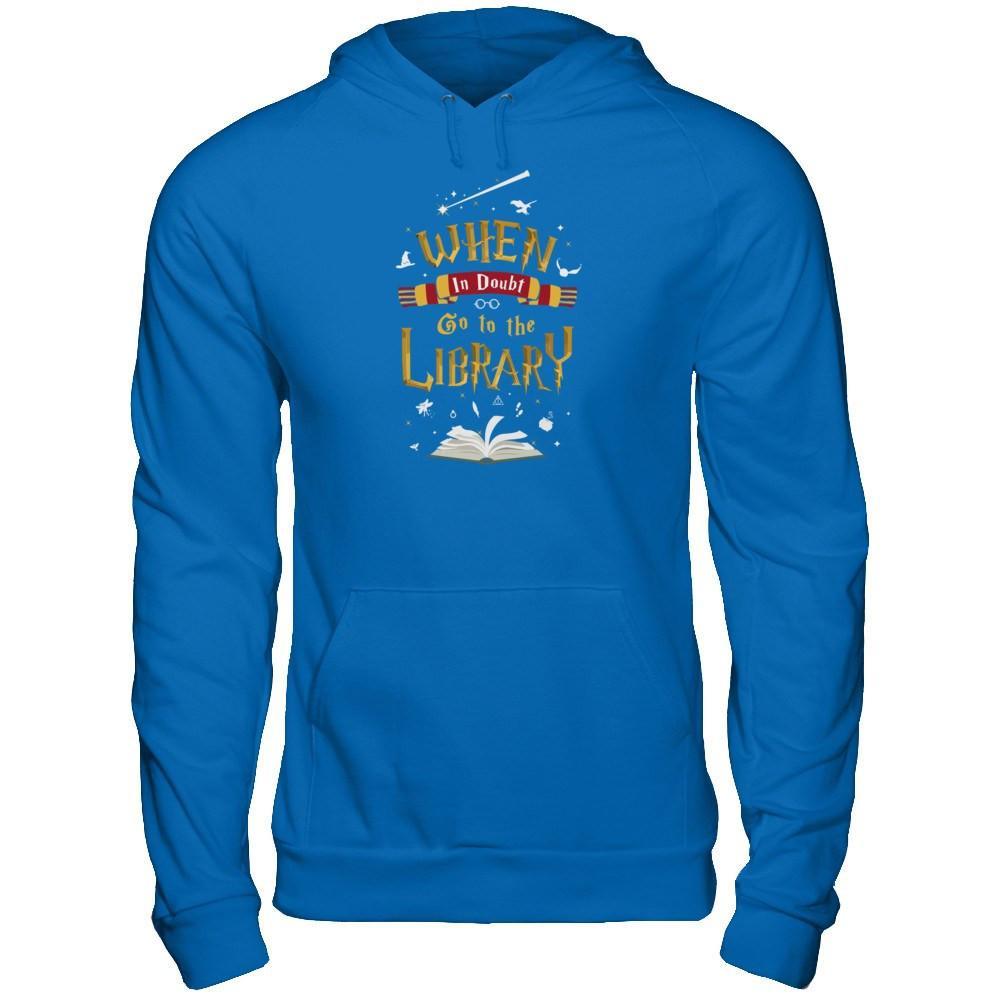 When In Doubt Go To The Library T-Shirt & Hoodie | Teecentury.com