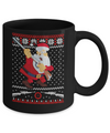 Santa Gun Hunting Ugly Christmas Sweater Funny Mug Coffee Mug | Teecentury.com