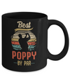 Vintage Best Poppy By Par Fathers Day Funny Golf Gift Mug Coffee Mug | Teecentury.com