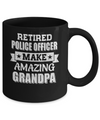 Funny Retired Police Officer Make Amazing Grandpa Gifts Mug Coffee Mug | Teecentury.com