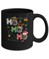 Christmas Ho Ho Ho Pug Lover Funny Xmas Gift Mug Coffee Mug | Teecentury.com