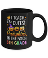 I Teach The Cutest Pumpkins In The Patch 5th Grade Halloween Mug Coffee Mug | Teecentury.com