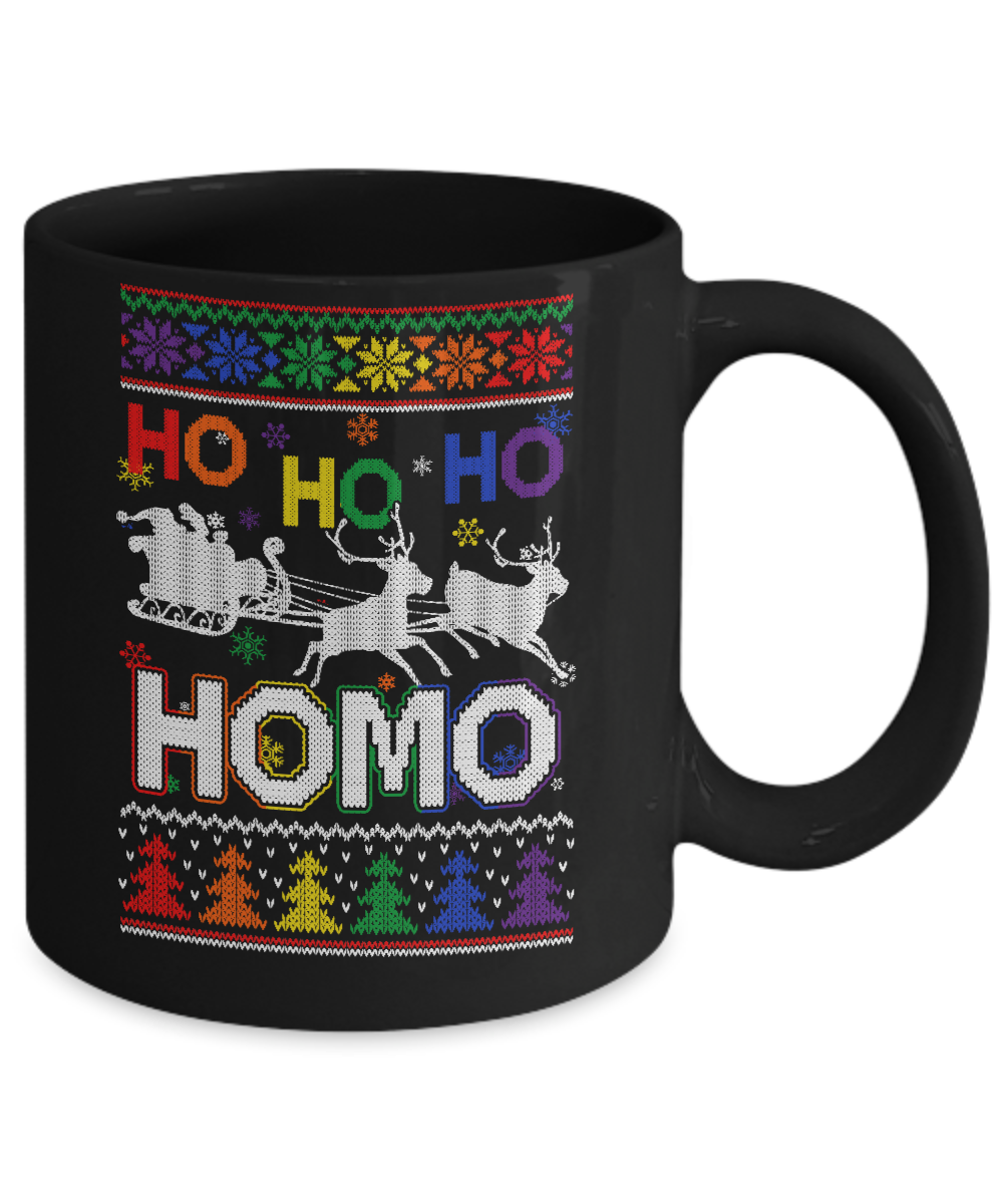 Ho Ho Ho Stoneware Coffee Mug