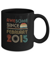 Awesome Since February 2015 Vintage 7th Birthday Gifts Mug Coffee Mug | Teecentury.com