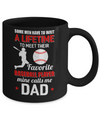 Funny My Favorite Baseball Player Calls Me Dad Mug Coffee Mug | Teecentury.com
