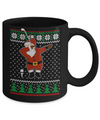 Dabbing Santa Golf Ugly Sweater Christmas Mug Coffee Mug | Teecentury.com