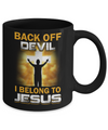 Back Off Devil I Belong To Jesus Christian Mug Coffee Mug | Teecentury.com