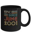 Epic Since June 2001 Vintage 21th Birthday Gifts Mug Coffee Mug | Teecentury.com