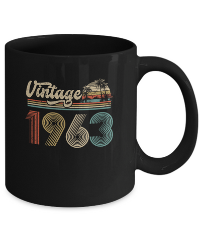59th Birthday Gift Vintage 1963 Classic Mug Coffee Mug | Teecentury.com