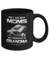 The Best Moms Get Promoted To Grandma Mothers Day Mug Coffee Mug | Teecentury.com