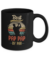 Vintage Best Pap Pap By Par Fathers Day Funny Golf Gift Mug Coffee Mug | Teecentury.com