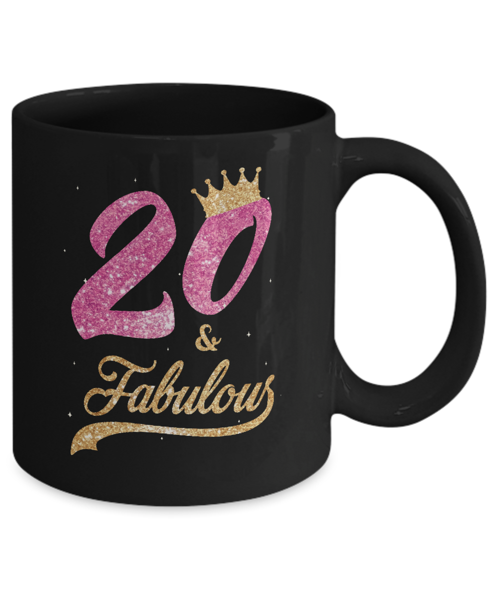 20 And Fabulous 2004 20th Birthday Gift Ceramic Mug 11oz 15oz