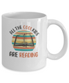 Retro Vintage Sunset All The Cool Kids Are Reading Mug Coffee Mug | Teecentury.com