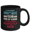 Legendary Vintage 1938 84th Years Old Birthday Gift Mug Coffee Mug | Teecentury.com