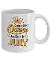 Quarantine Queens Are Born In July Social Distancing Mug Coffee Mug | Teecentury.com
