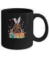 Dachshund Bunny Hat Rabbit Easter Eggs Mug Coffee Mug | Teecentury.com