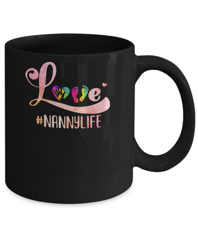 Love Nannylife Nanny Mug Coffee Mug | Teecentury.com