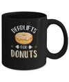 Deadlifts For Donuts Exercise Workout Motivation Mug Coffee Mug | Teecentury.com